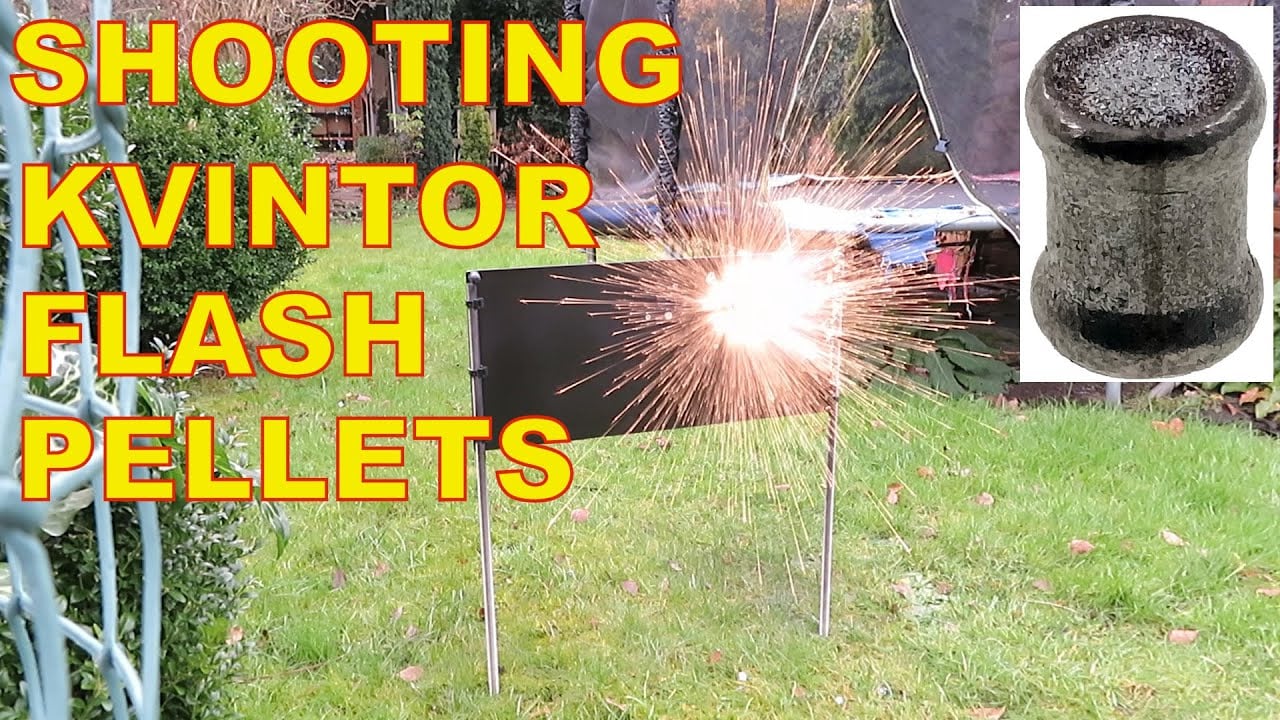 Shooting Kvintor Flash Pellets