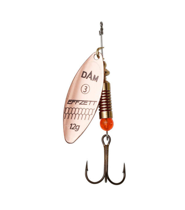 DAM effzett predator spinner copper