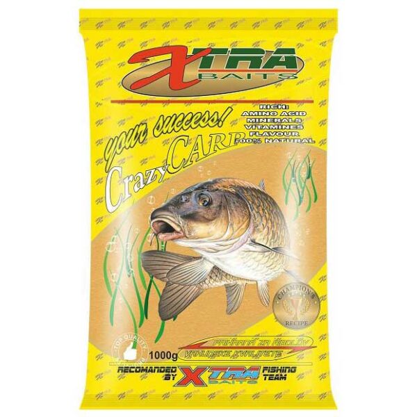 Xtra baits crazy carp prihrana vanilija