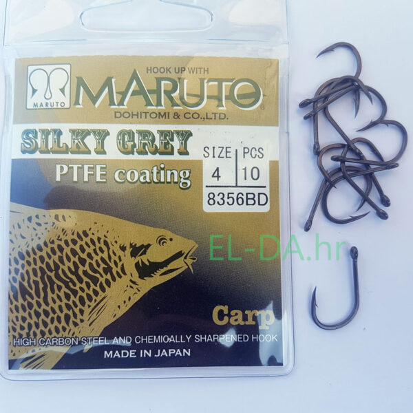 Maruto Silky Grey 8356 teflonske udice vel4