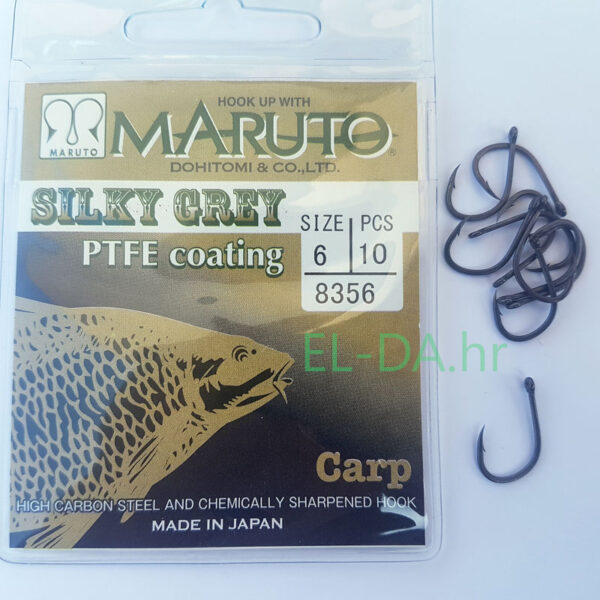 Maruto Silky Grey 8356 teflonske udice vel6