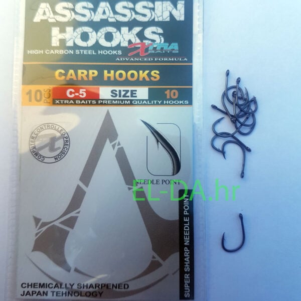 Xtra Baits Assassin Carp C-5 udice vel10