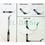 JRC Kurve Slim Indicator Black Neon set 3 indikatora demo1