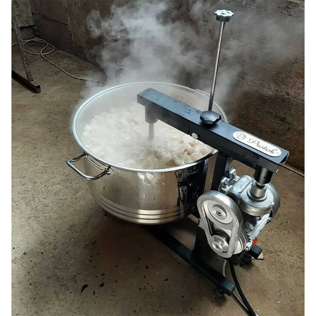 Protok pekač sa mješalicom za ajvar čvarke pekmez 4