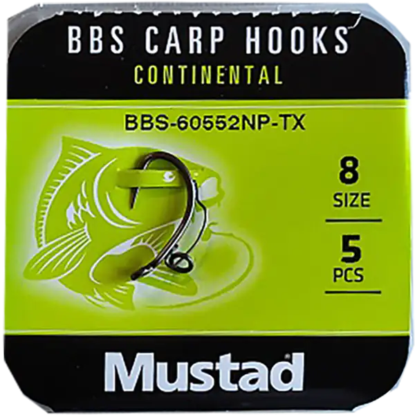 Mustad Carp Weed BBS Titan-X D-Rig udice pakiranje