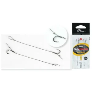 Filex Method braided bait pin vezane udice 2kom 0.12/8cm vel.10