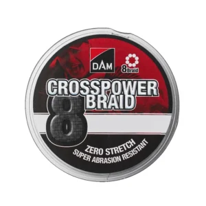 DAM Crosspower 8-braid upredenica 300m 0.22