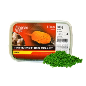 Benzar Mix Rapid Method Pellet namočene 600gr 1.5mm Češnjak