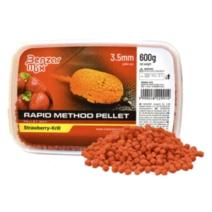 Benzar Mix Rapid Method Pellet namočene 600gr 3.5mm Jagoda Račići