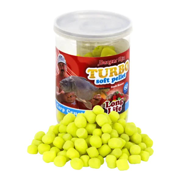 Benzar Mix Turbo Soft Mekane Pellet Long Life 14mm 60gr Šaran