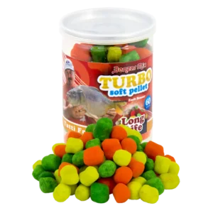 Benzar Mix Turbo Soft Mekane Pellet Long Life 14mm 60gr Tutti Frutti