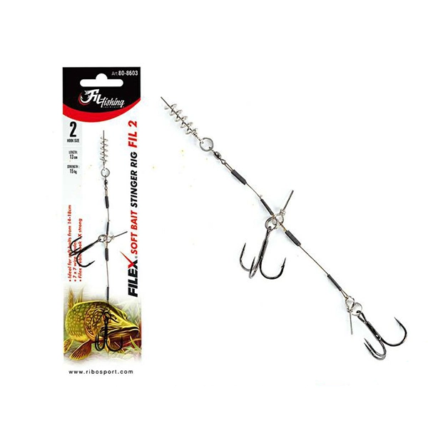 Filex Soft Bait Stinger za silikonca 14-18cm 1kom