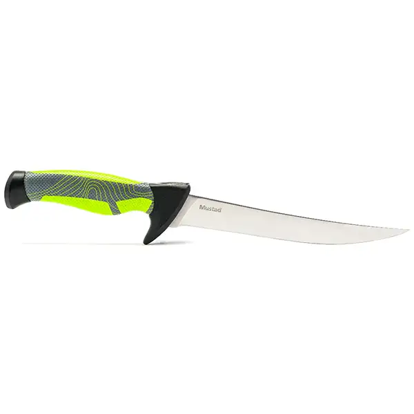 Mustad Teflonski nož za filetiranje 28cm zeleni(2)