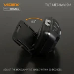 Videx naglavna svjetiljka 5+cob 310lm IP65(16)