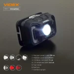 Videx naglavna svjetiljka 5+cob 310lm IP65(17)