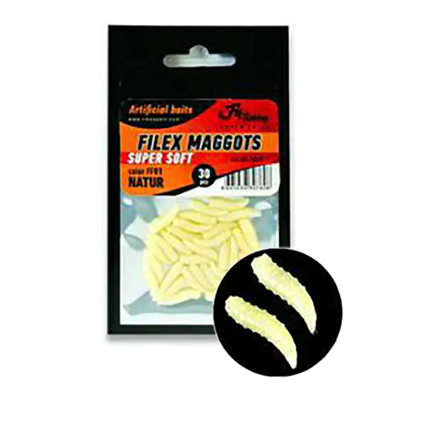 Filex umjetni bijeli crvi 30kom