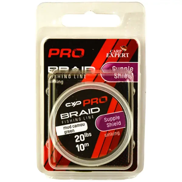 Carp Expert Pro Supple Shield tonuća upredenica s oblogom 10m 30LB