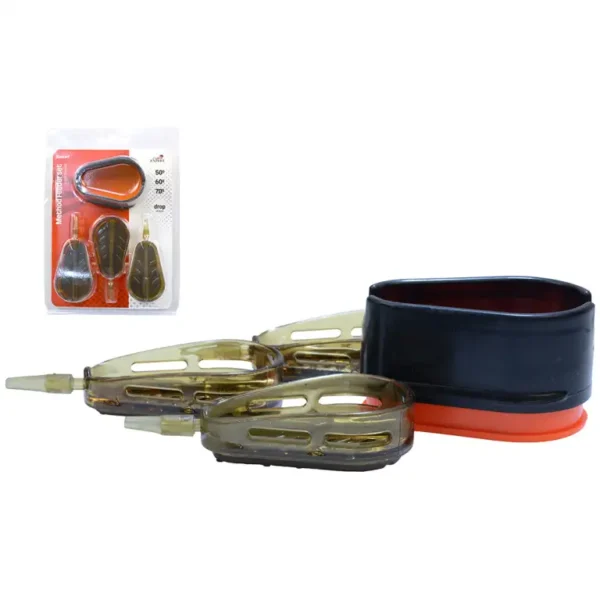 Carp Expert Drop Method set hranilica sa kalupom 70+80+90gr